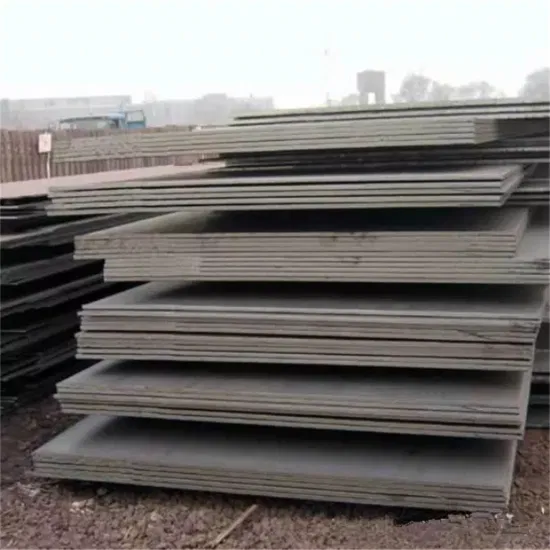 ASTM AISI DIN En Aleación laminada en caliente Placa de acero de baja temperatura Hoja de metal Placa de acero galvanizado Buena resistencia a la corrosión a baja temperatura