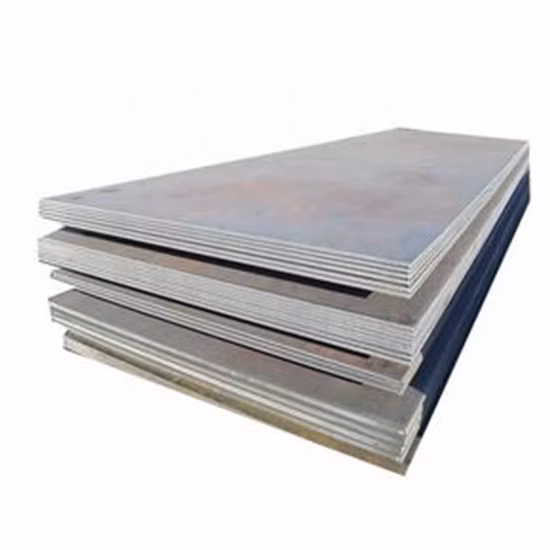 Puente de barco de aleación Alta resistencia Resistente al desgaste Clima ácido Resorte laminado en frío caliente Hoja de acero Bobina Recipiente de caldera Placa de acero al carbono para materiales de construcción